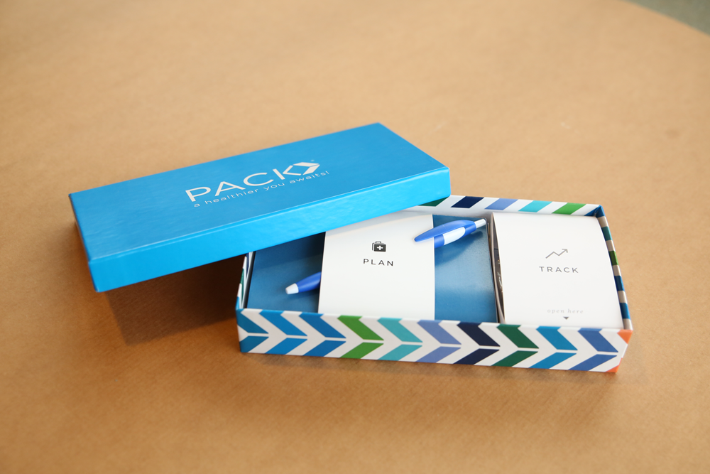 A tool kit from Pack Health helps patients get organized and take control of their health and lifestyle changes. (Pack Health)