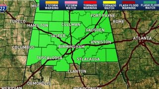 James Spann: Showers, storms in Alabama today, dry air for the weekend