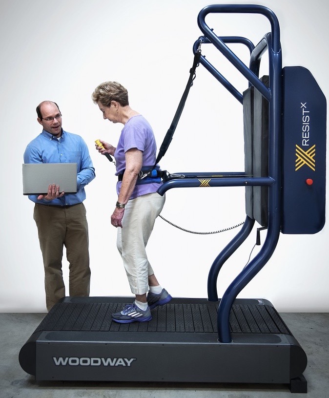 The ResistX treadmill made its debut this week at the American College of Sports Medicine annual meeting in Boston. (Southern Research)