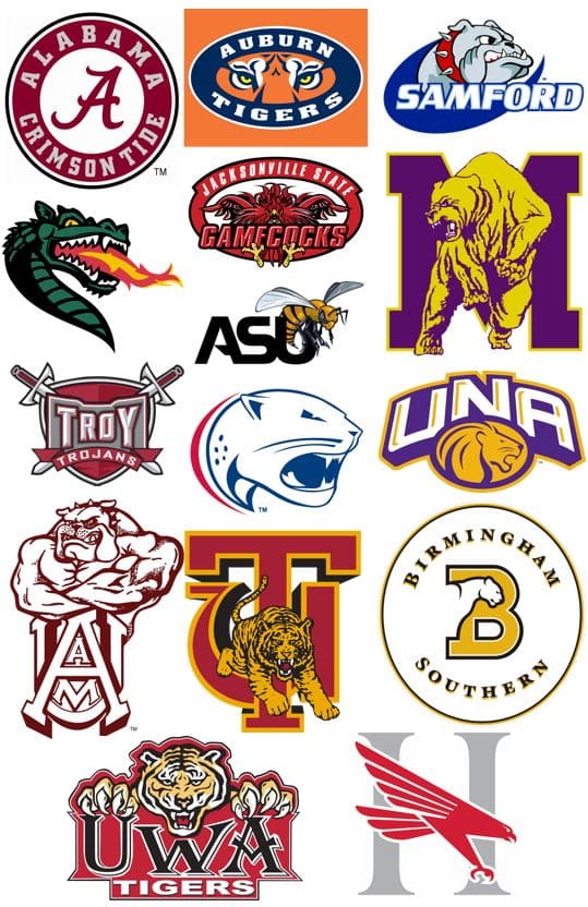 2018 Alabama Colleges Football Schedule Alabama Newscenter