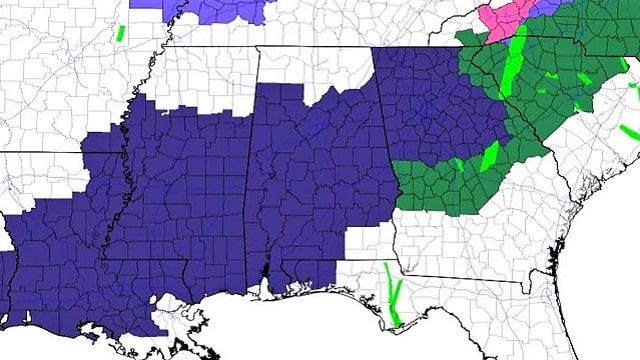 James Spann: Gradual clearing this afternoon; brighter, warmer days ...