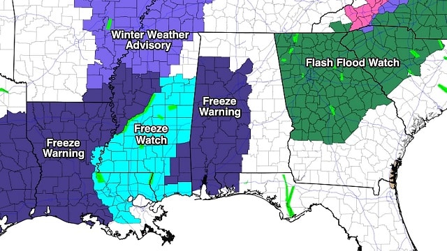 James Spann: Alabama stays cold, wet today; brighter weather by Friday ...