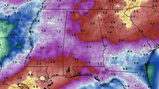 James Spann: Alabama showers fewer in number so far this afternoon