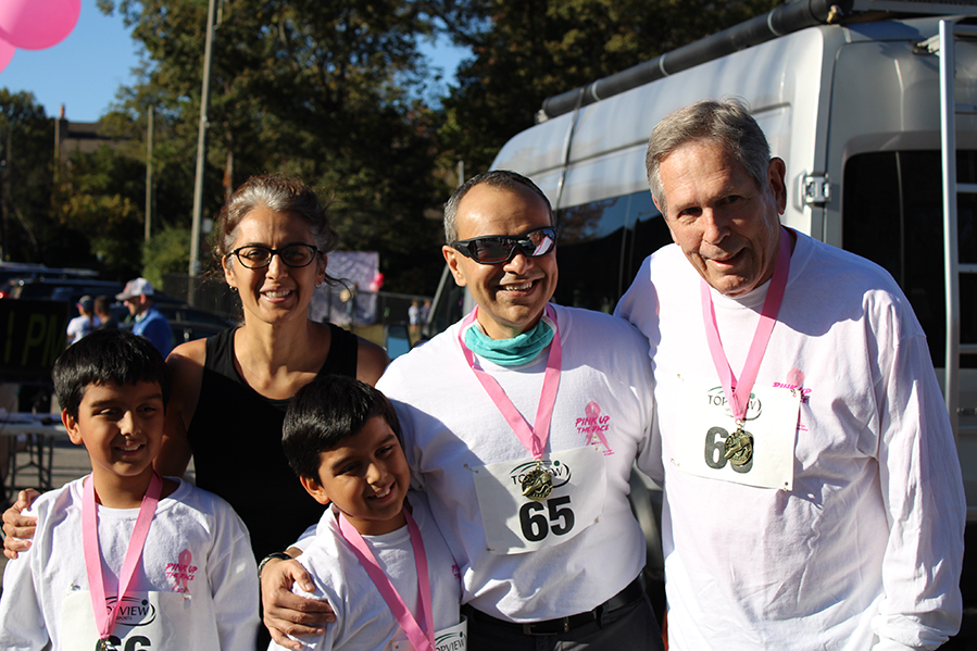 Beating breast cancer one step at a time. (contributed)