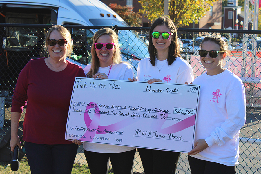 Beating breast cancer one step at a time. (contributed)