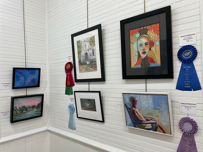 The Prattauga Art Guild will host its annual Fall Art Show featuring local and regional artists in a variety of art media and styles through Oct. 31. (contributed)