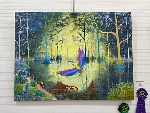 The Prattauga Art Guild will host its annual Fall Art Show featuring local and regional artists in a variety of art media and styles through Oct. 31. (contributed)