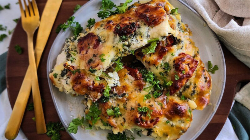 Recipe: Creamy Tuscan Baked Spinach & Chicken - Alabama News Center