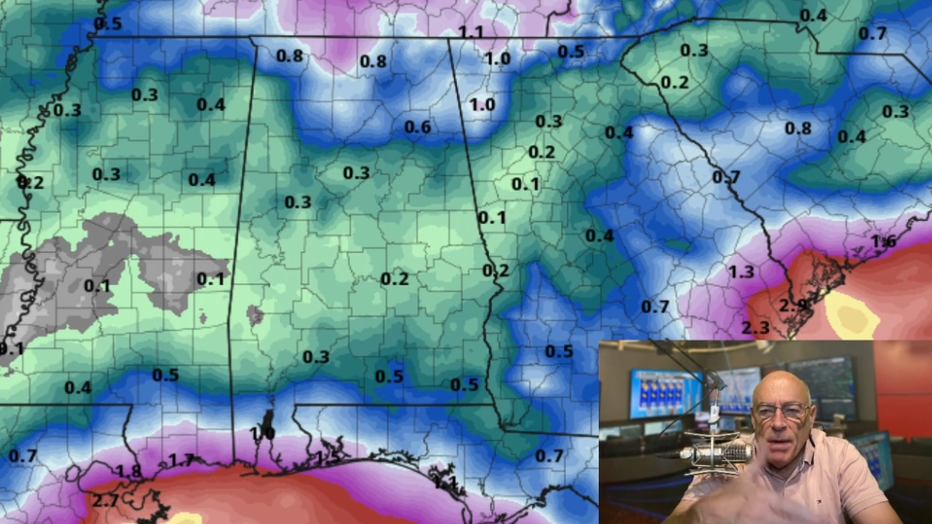 James Spann: Alabama stays warm and dry; rain chances tick up next week ...